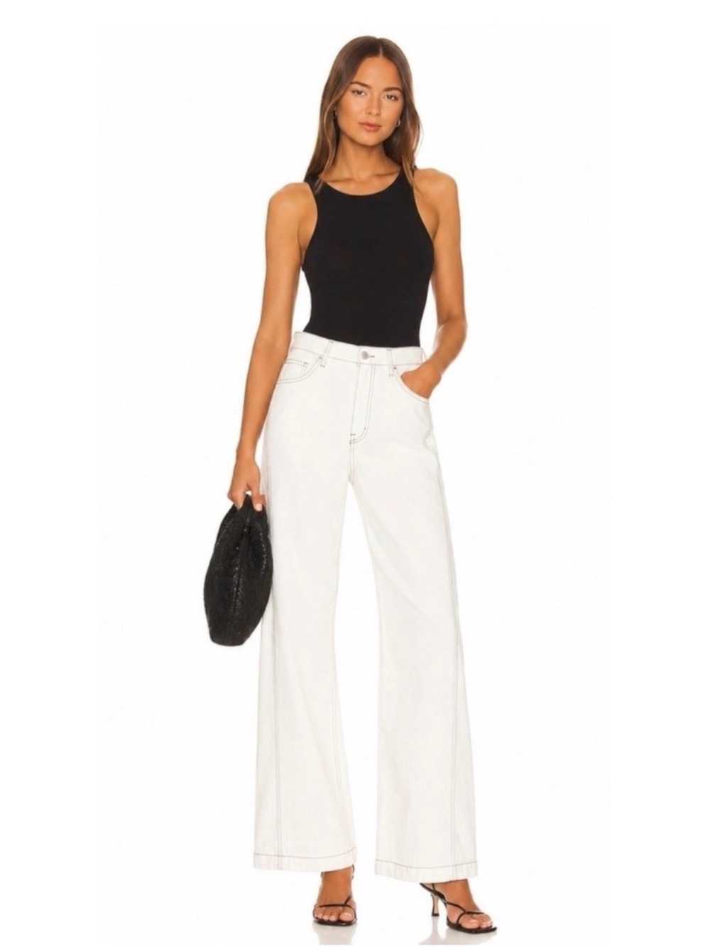 Frame le baggy palazzoWide Leg Jeans 27